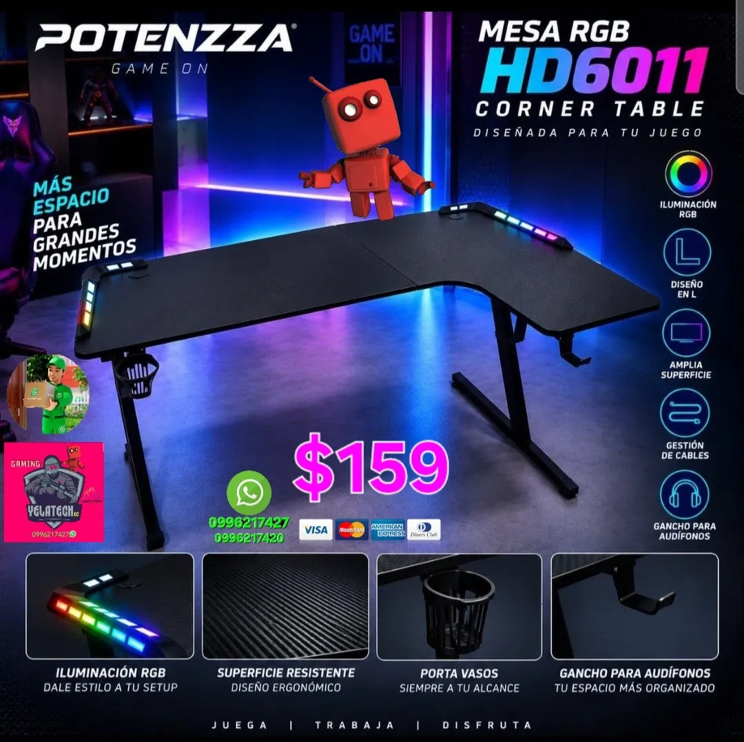 Escritorio L RGB 