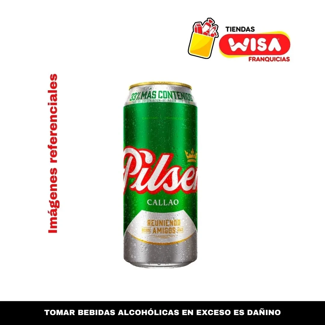 Cerveza Pilsen Lata 473 ML