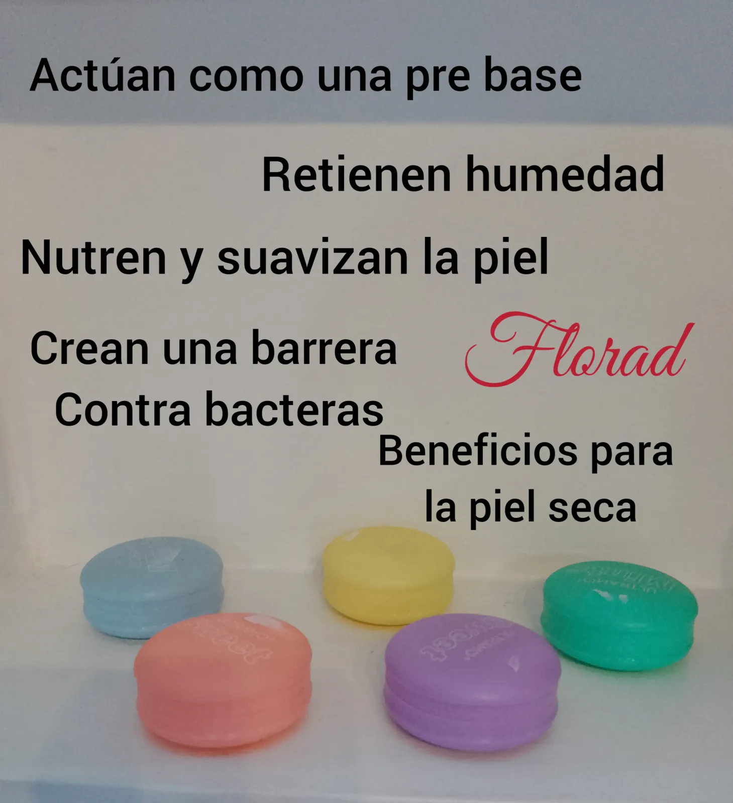 Bálsamo en forma de macarrón 