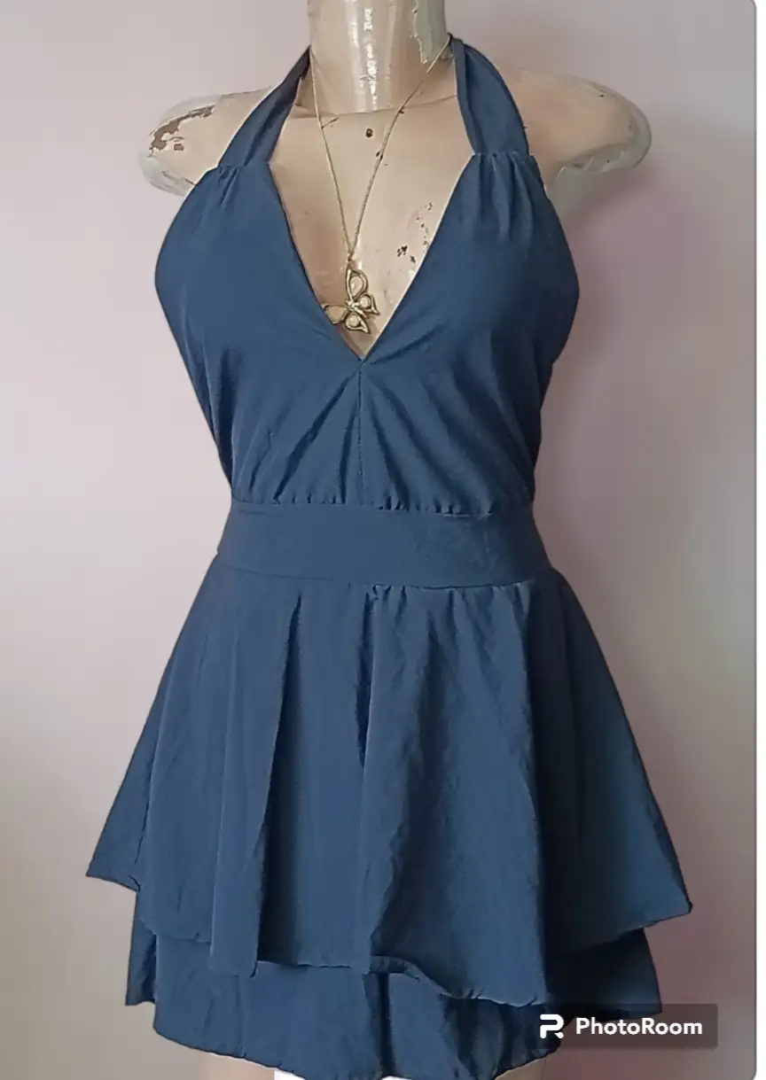 Vestido con short interno