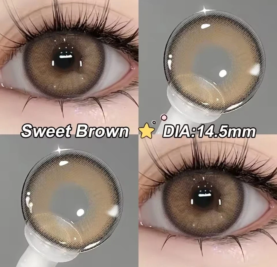 Lentes de contacto - Referencia: LUNA/ SWEET BROWN  4