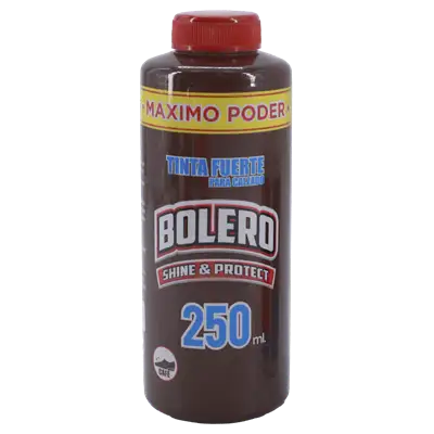 tinta fuerte Cefe para calzado 250 ml bolero shine & protect