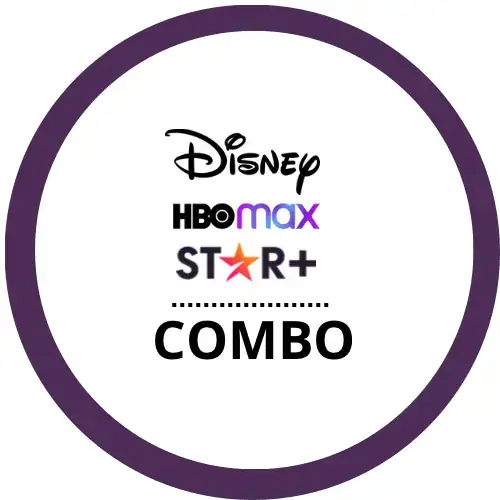 Combo Disney+ -HBO max- Star+