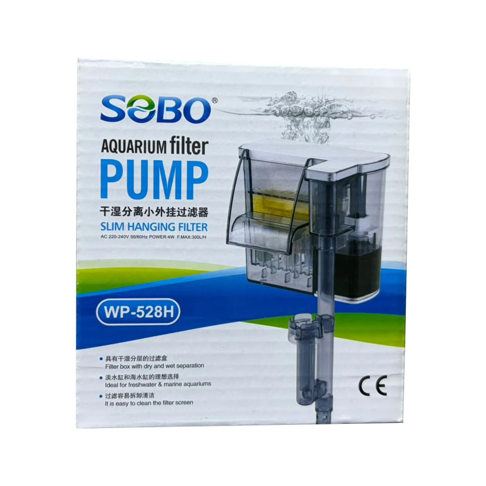 Filtro Mochila Sobo Wp-528h 4w 300l/h 2