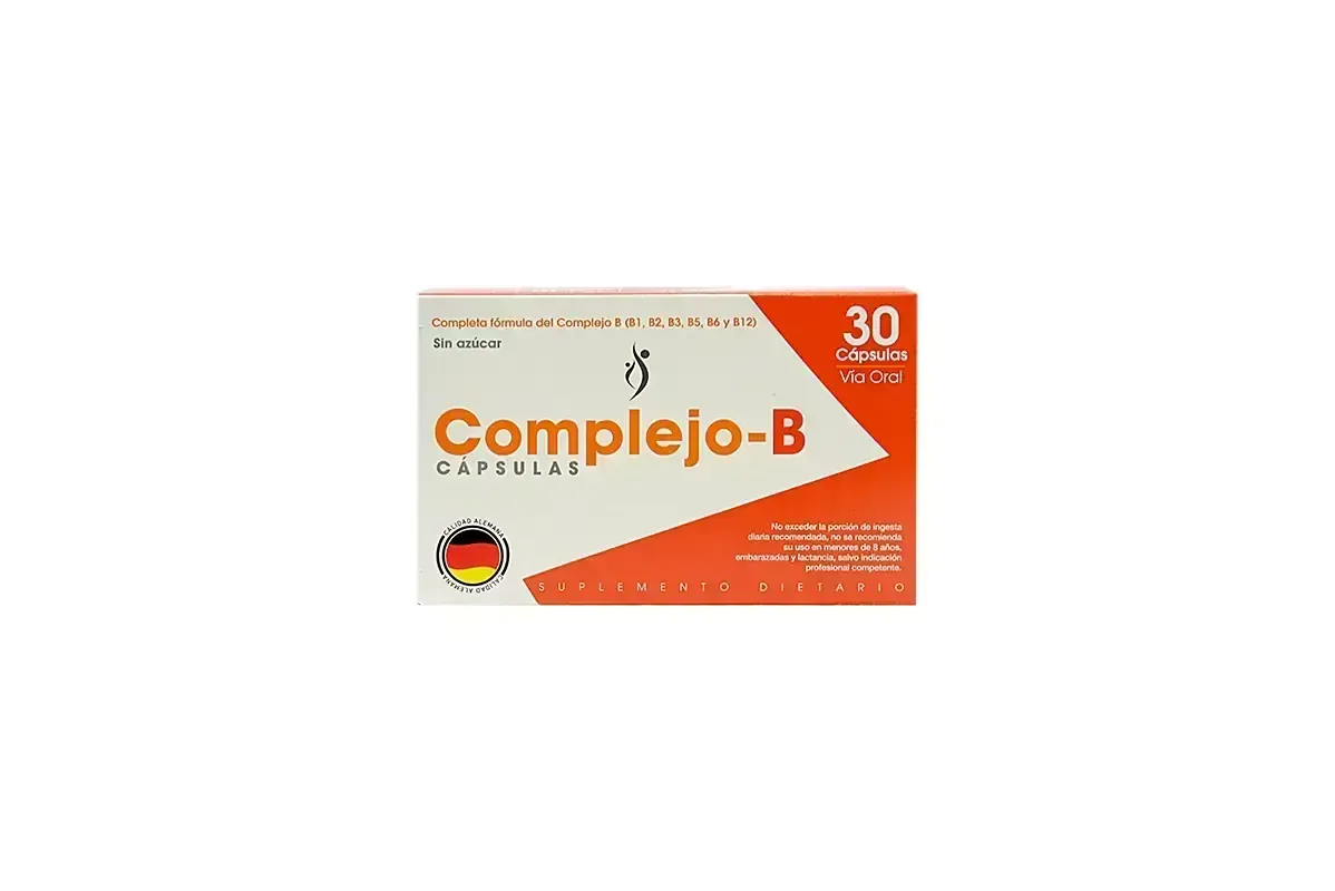 COMPLEJO B X 30 CAPS NUTRAZUL