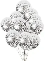 GLOBO LATEX CRISTAL x10