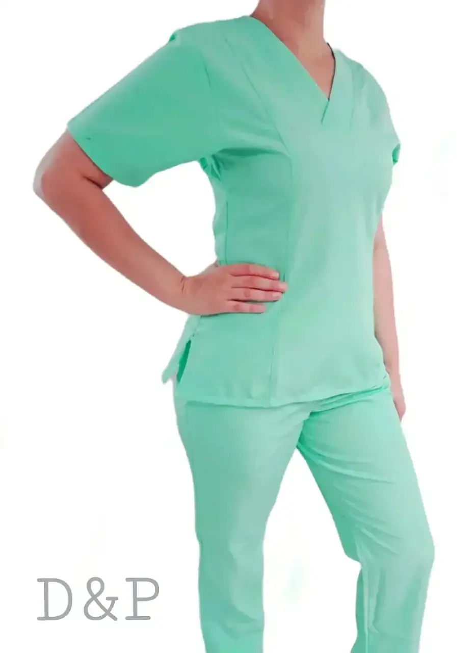 Uniforme en Colores Dama Antifluido Cuello V 8