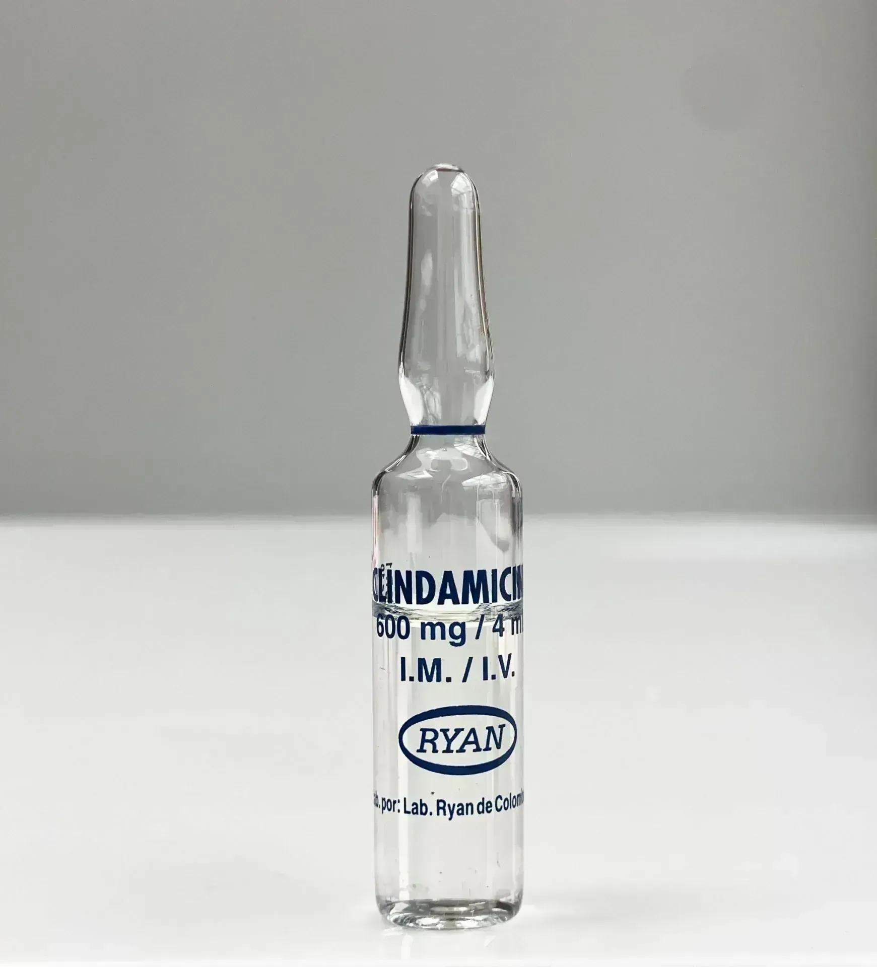 CLINDAMICINA 600 MG / 4 ML AMPOLLA RYAN