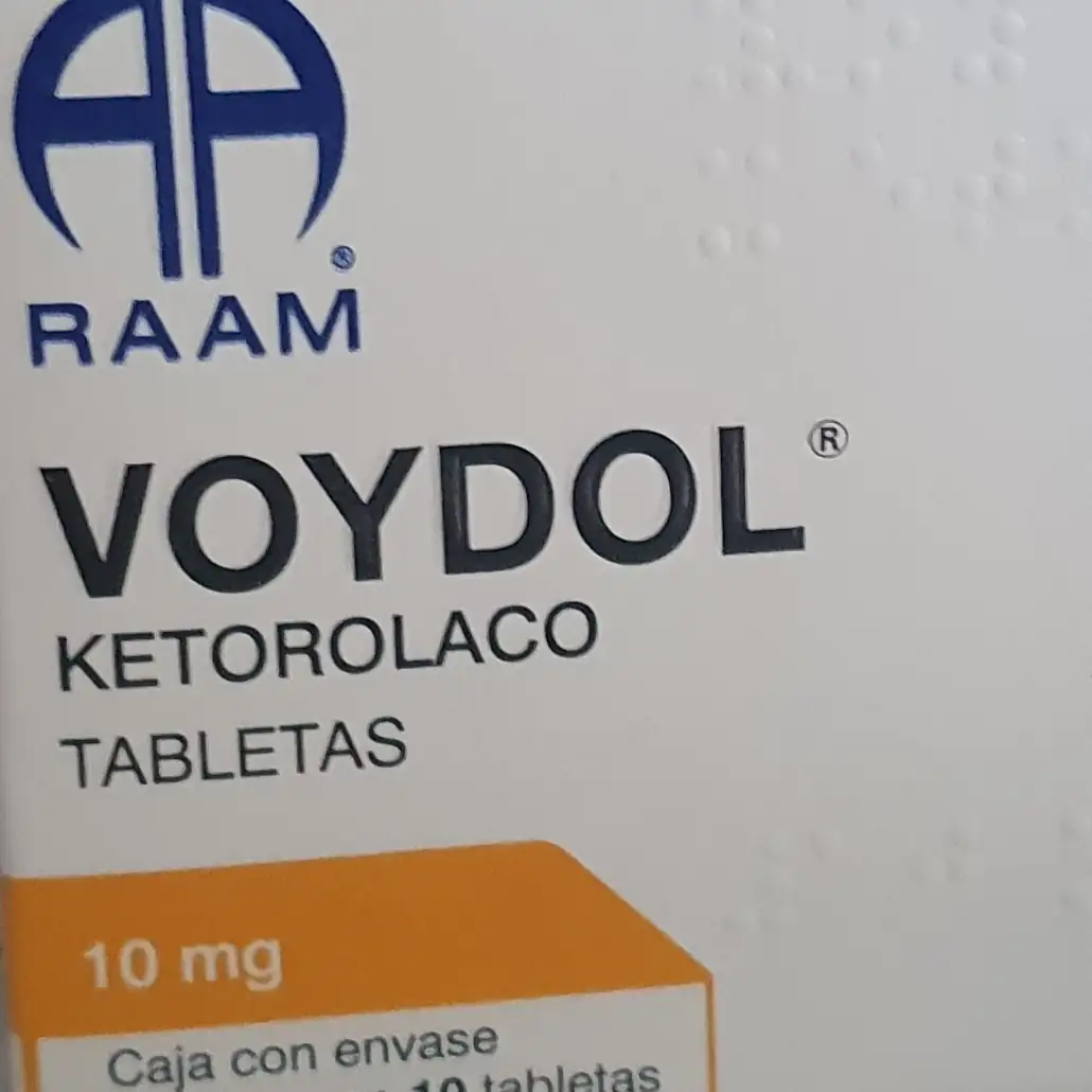 Voydol ketorolaco