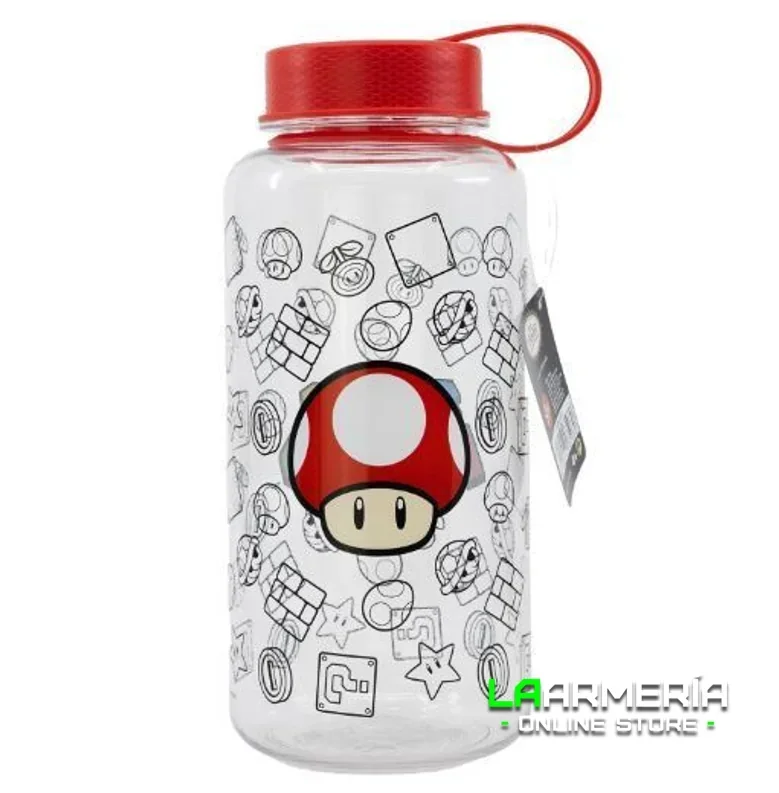 Botella de tritán Mario Bros 1100ml.