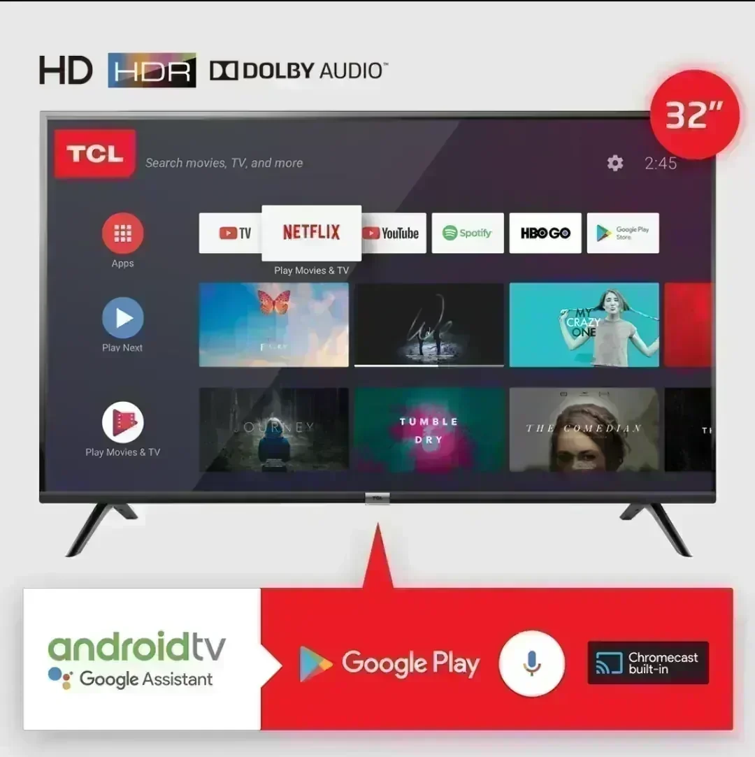 Smart Tv Tcl 32" C/Android 