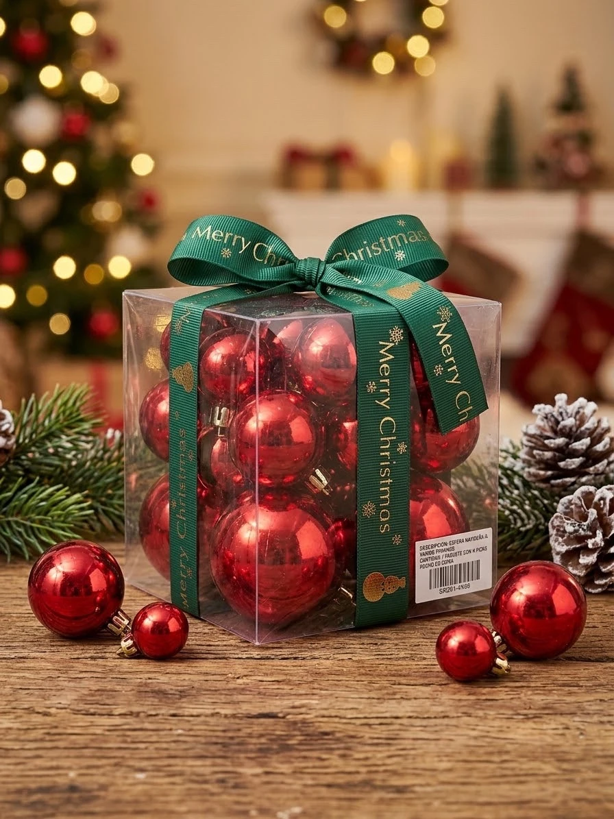 SET DE 29 esferas com caja de regalo 