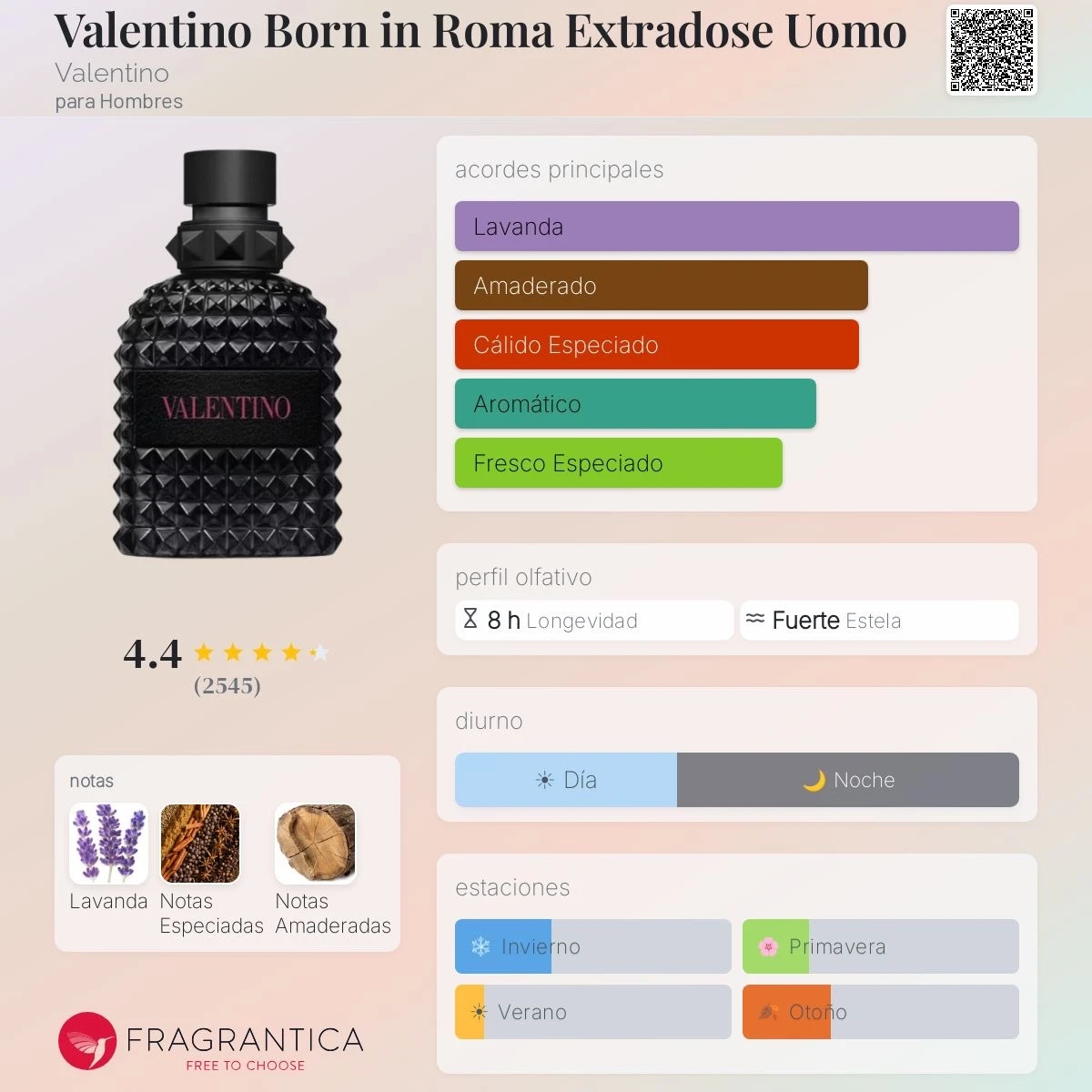 1.1 - Valentino Uomo Born in Roma Extradose - Hombre 2