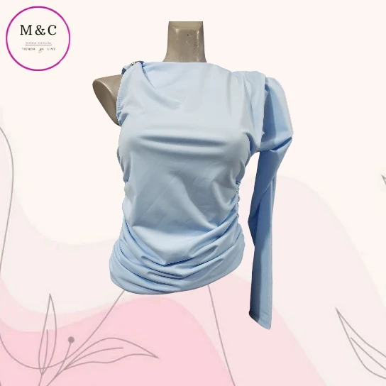 Blusa Talla- Mediana una sola manga  2
