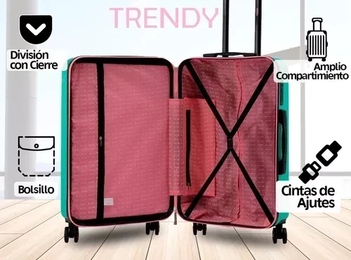 Valija Trendy 20" (solo la de 20”) 4