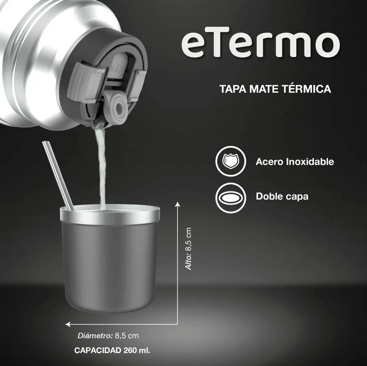 Termo Peabody calentador de agua electrico 6