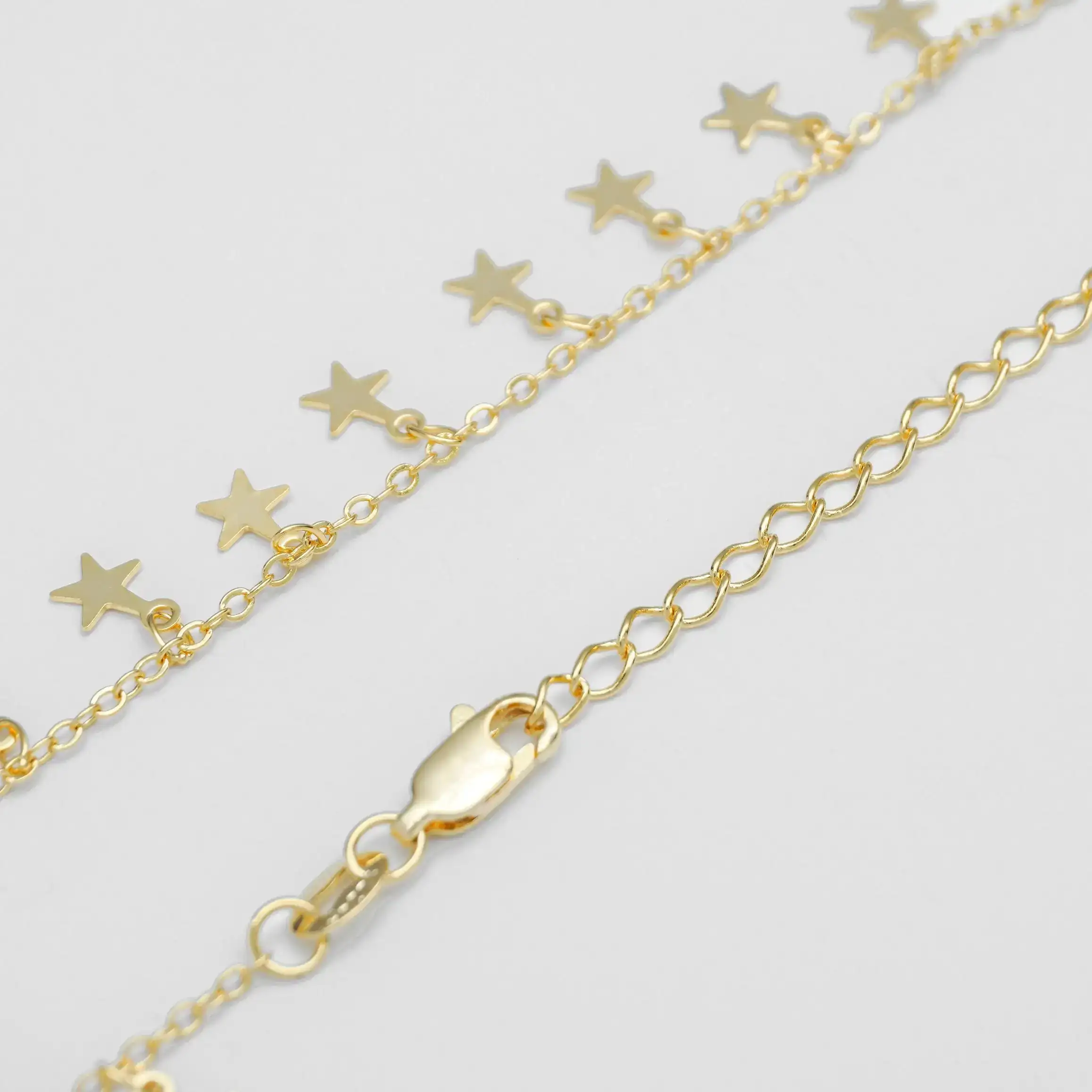 Cadena Estrellas 40cms Extensor 
