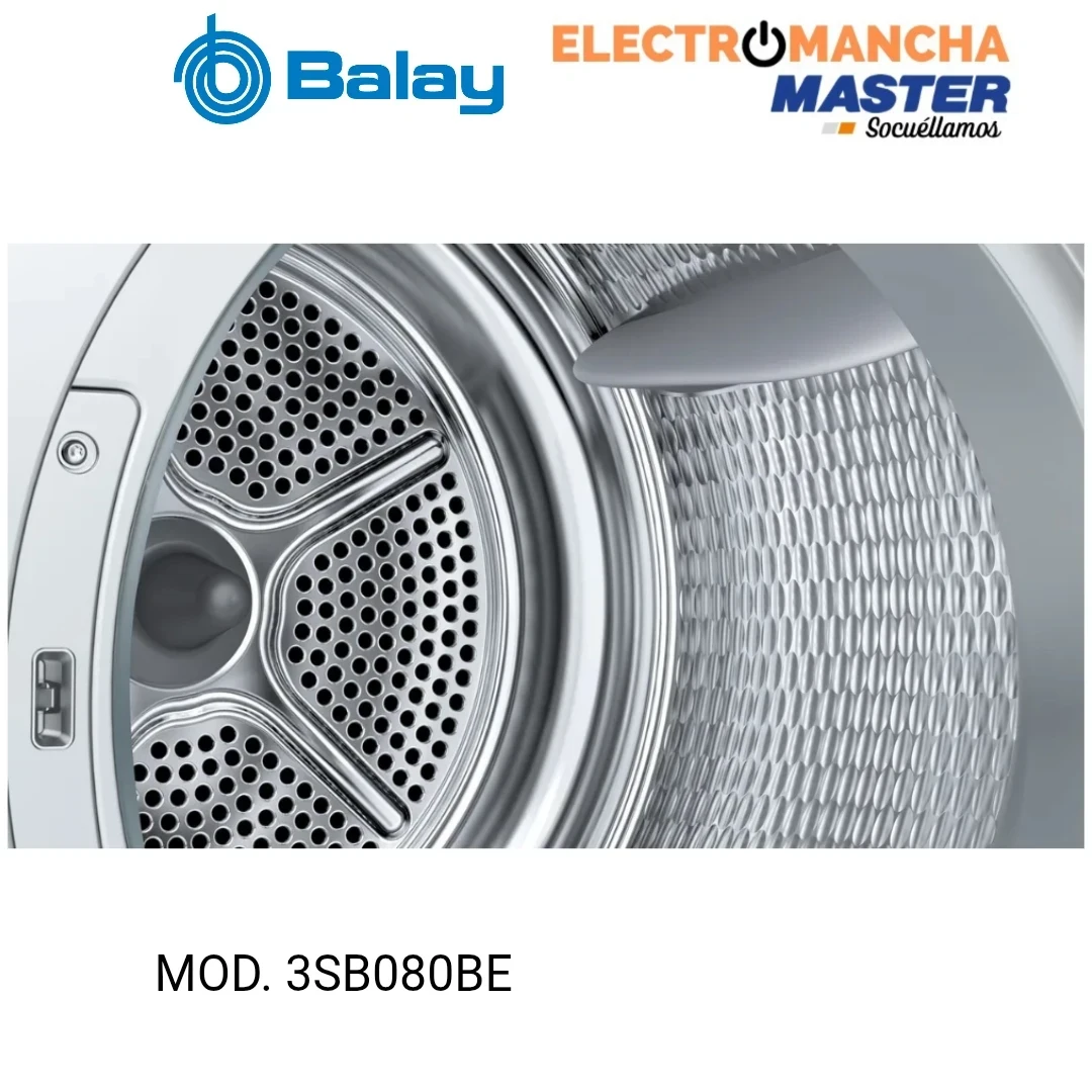 SECADORA BALAY 3SB080BE 8 KG. B.CALOR. D 2