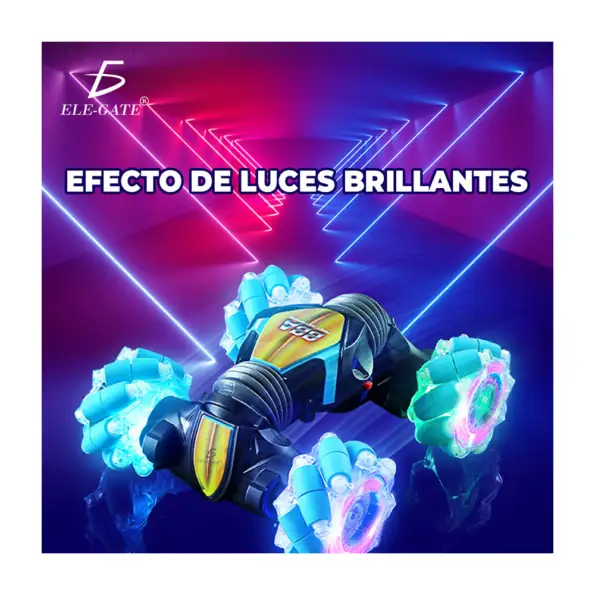 Carro Deformable A Control Remoto Y Pulsera Inductiva 