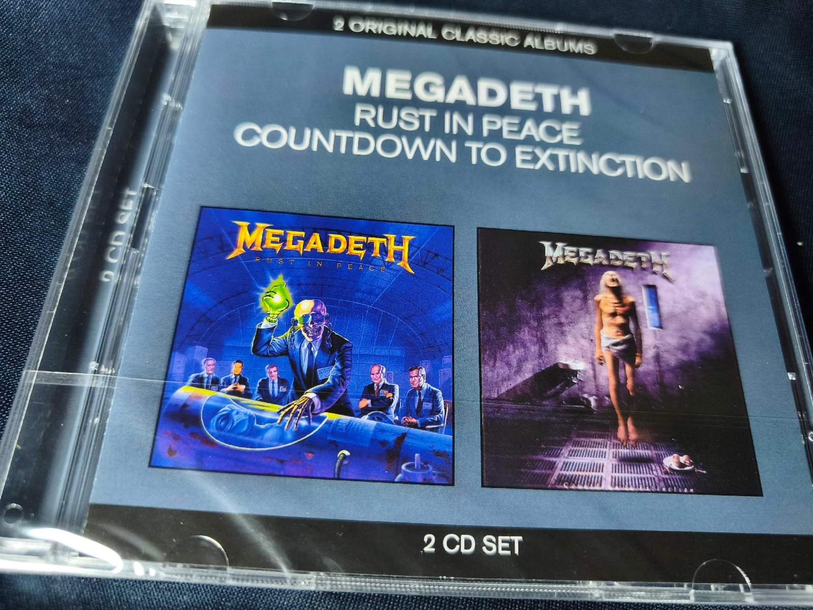 Megadeth - Rust In Peace + Countdown To Extintion (2CDS)(EU.)