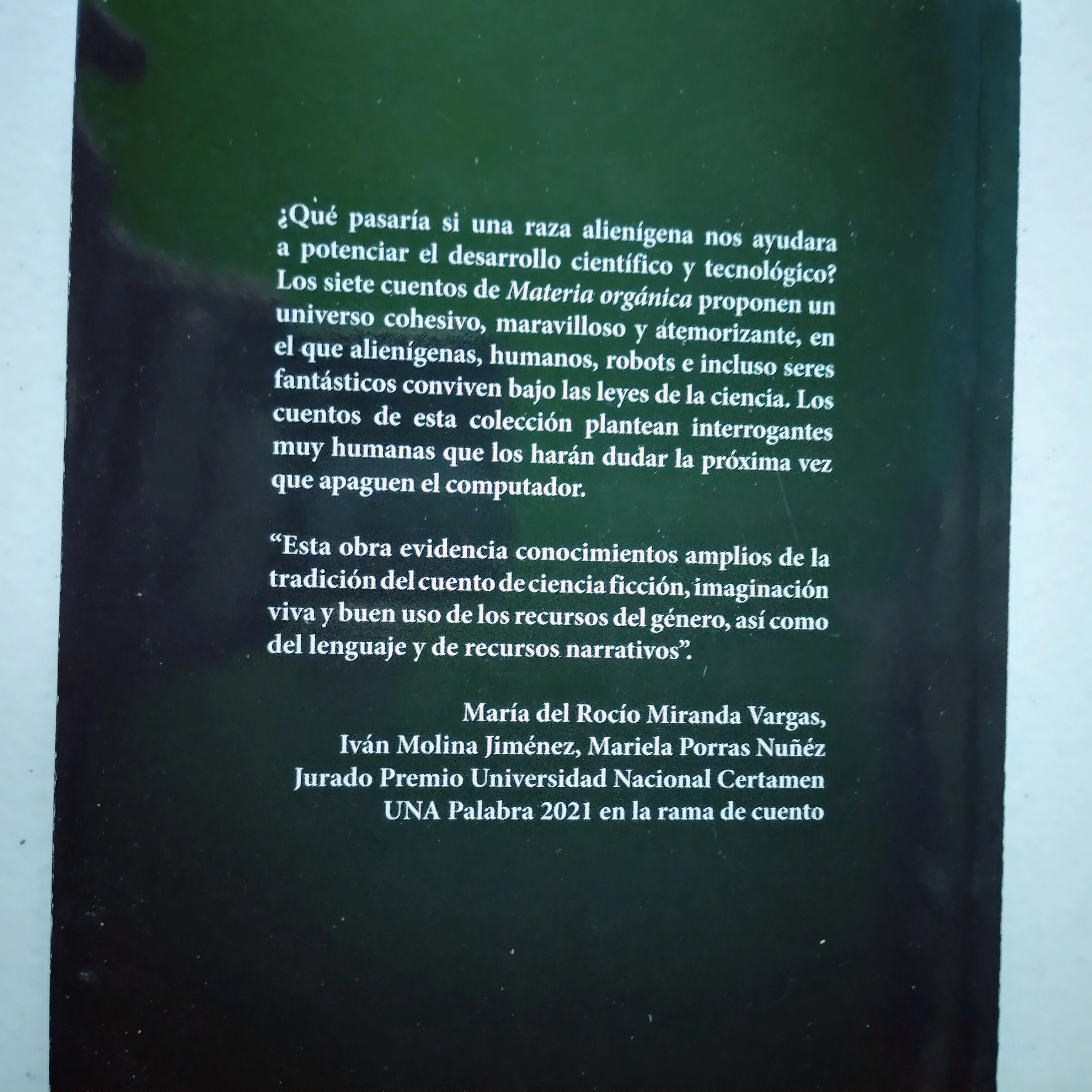 Materia orgánica, Guillermo Ávila Colina, nuevo 2