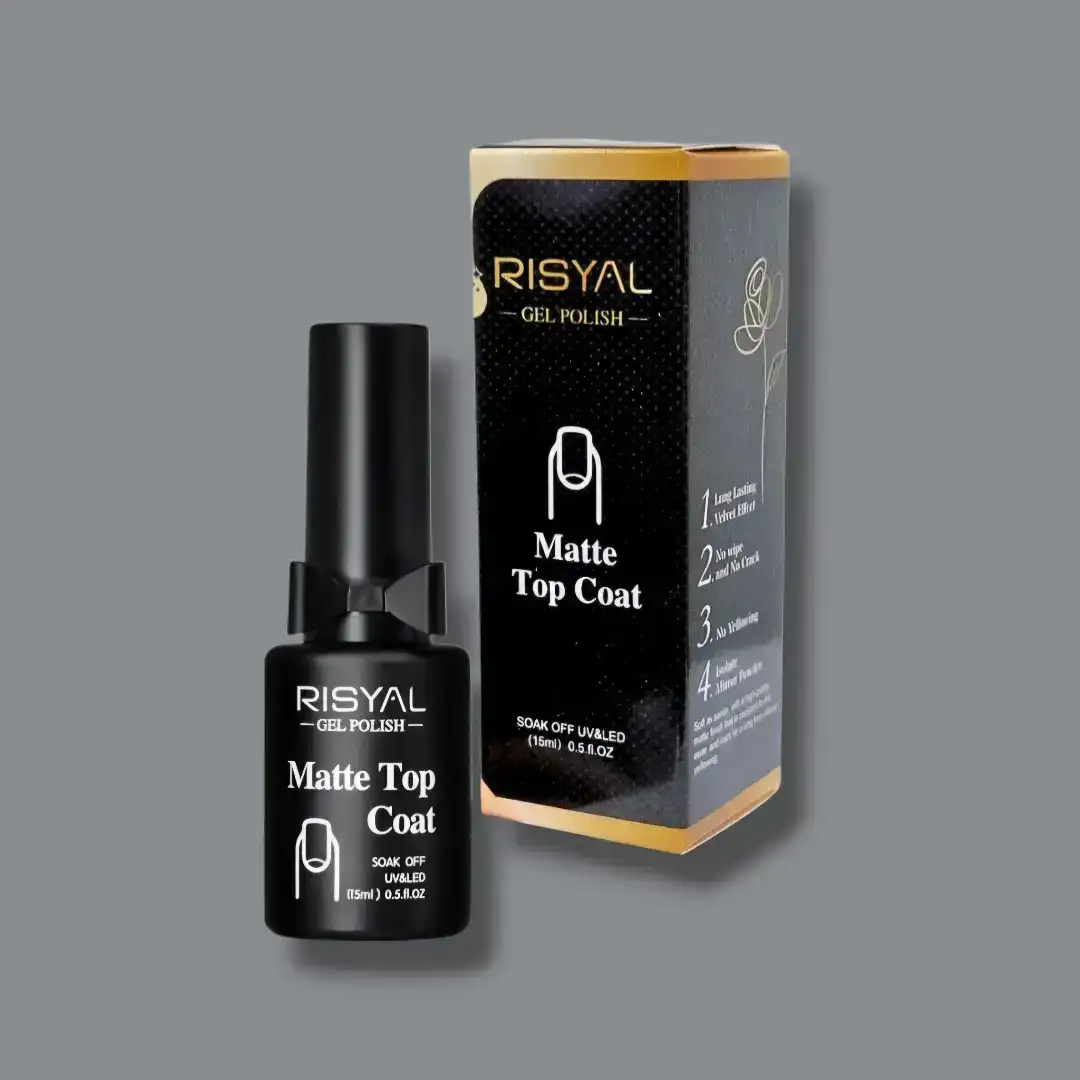 Top Coat Matte para Uñas 15ml Risyal