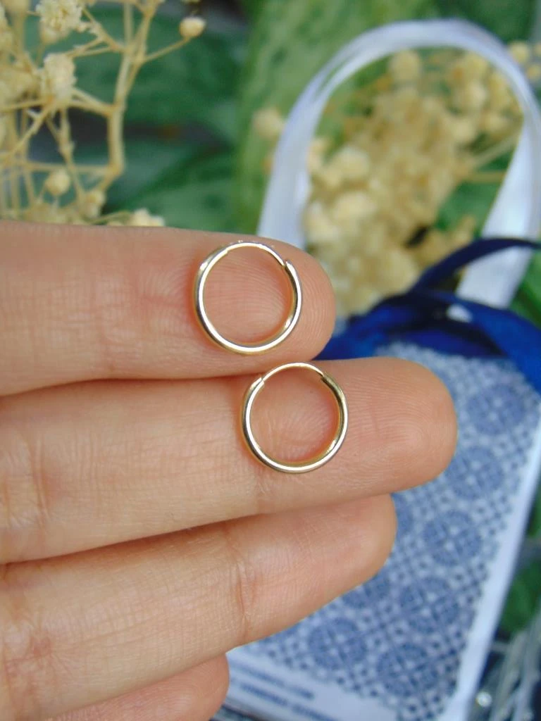 CANDONGA ORO LAMINADO 18K HILO 10MM 