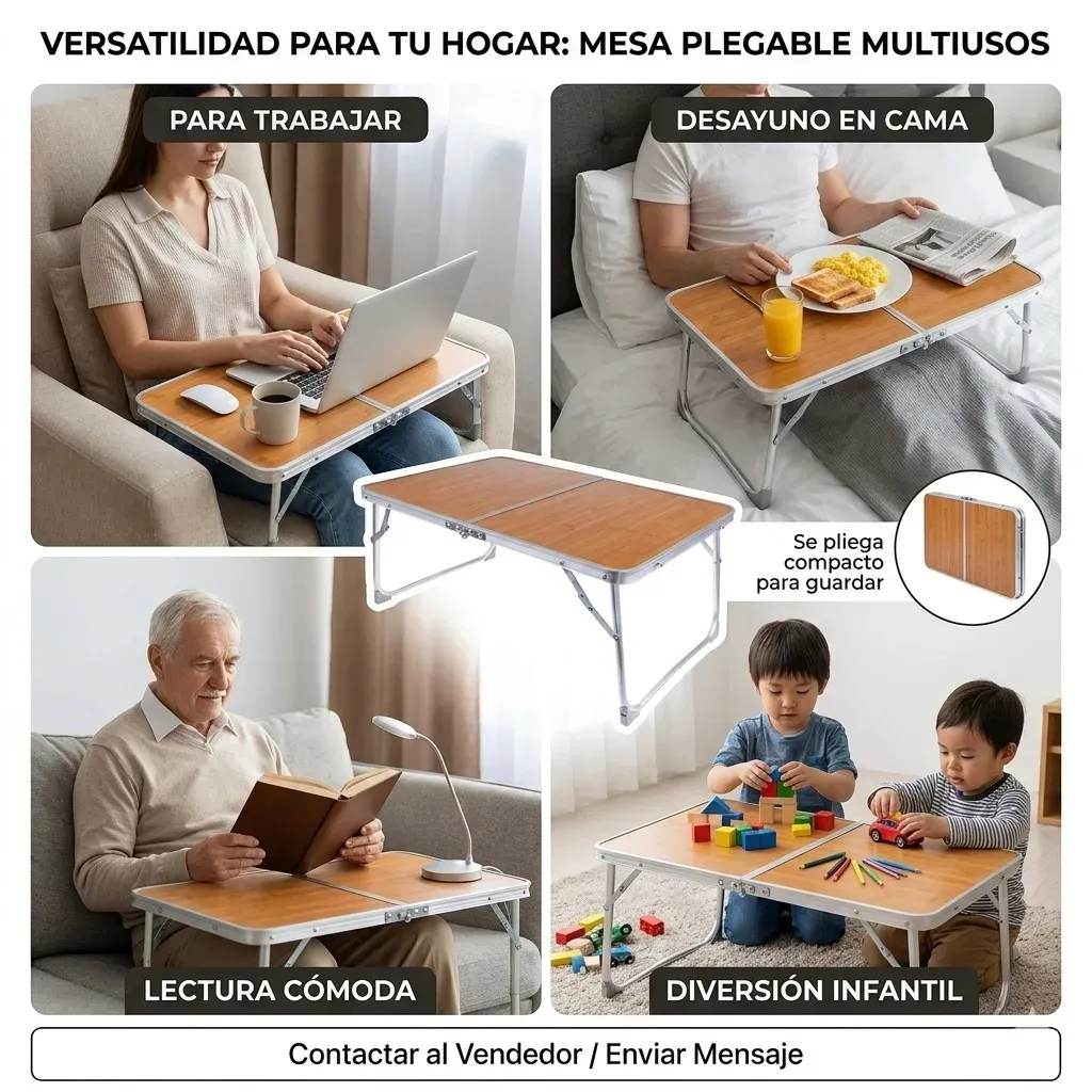 Mesa plegable portátil  4