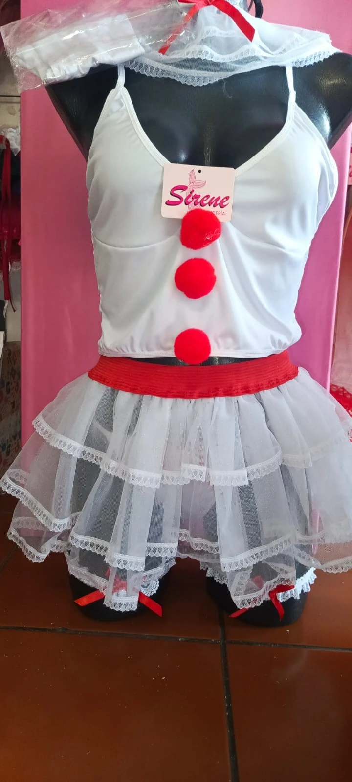 Disfraz sexy de payasita Pennywise