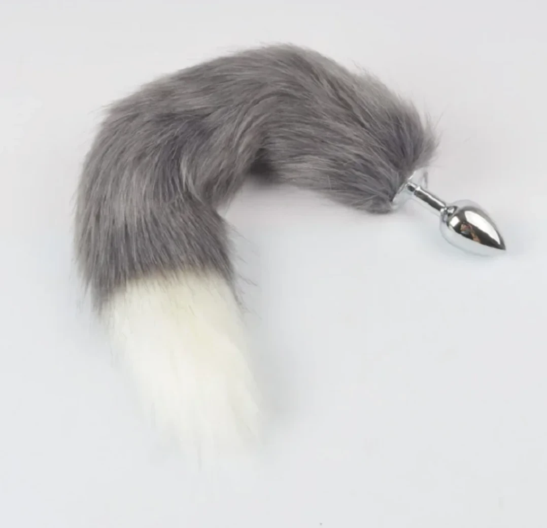 Plug Anal Zorro Gris