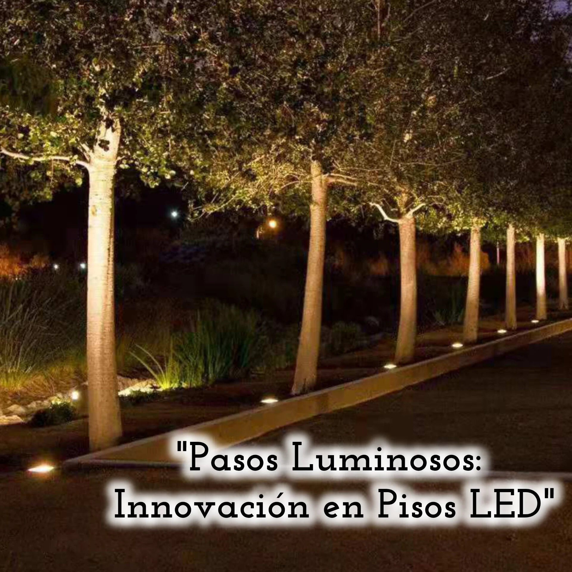 Spot Empotrado de Piso 8