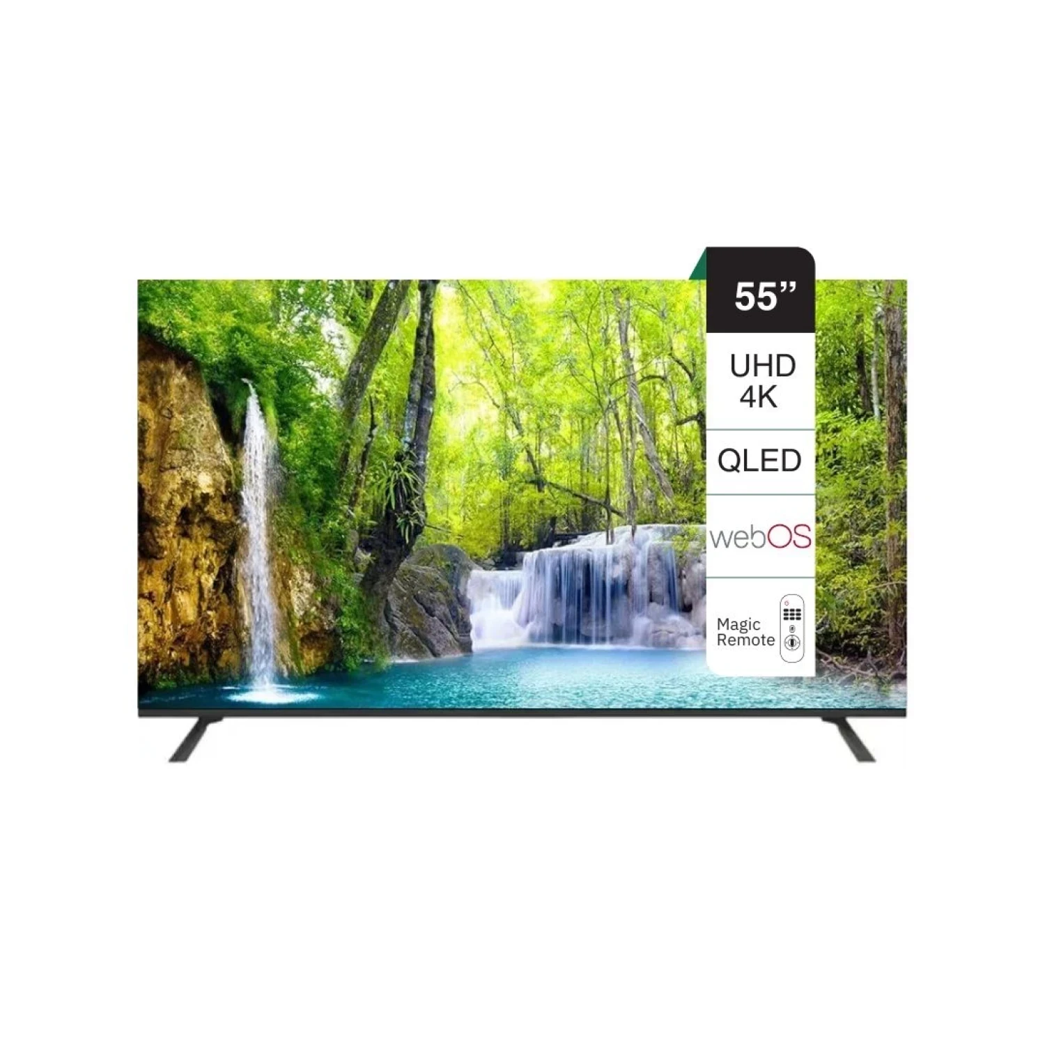 Televisor QLed SmartTV 55" 𝙃𝙔𝙐𝙉𝘿𝘼𝙄