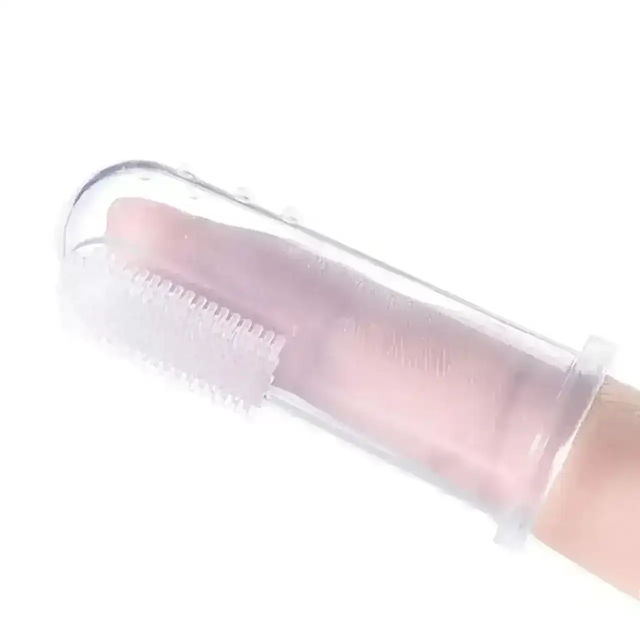 Cepillo dedal con cajita para bebe 3