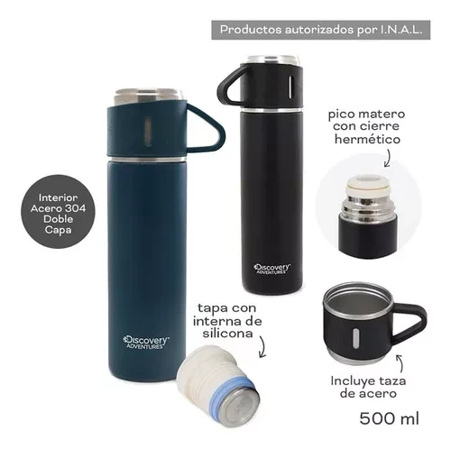 TERMO DISCOVERY + VASO TAZA 11408 2