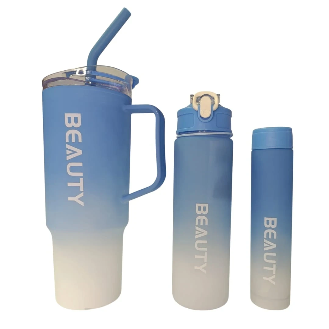 Vaso + 2 Botellas Set2 6