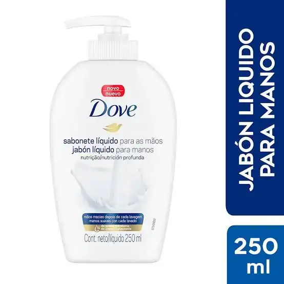 Jabon Liquido para Manos Dove 250ml