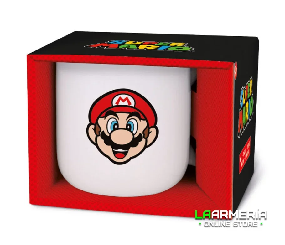 Taza nova de cerámica de 380 ml de Super Mario 2