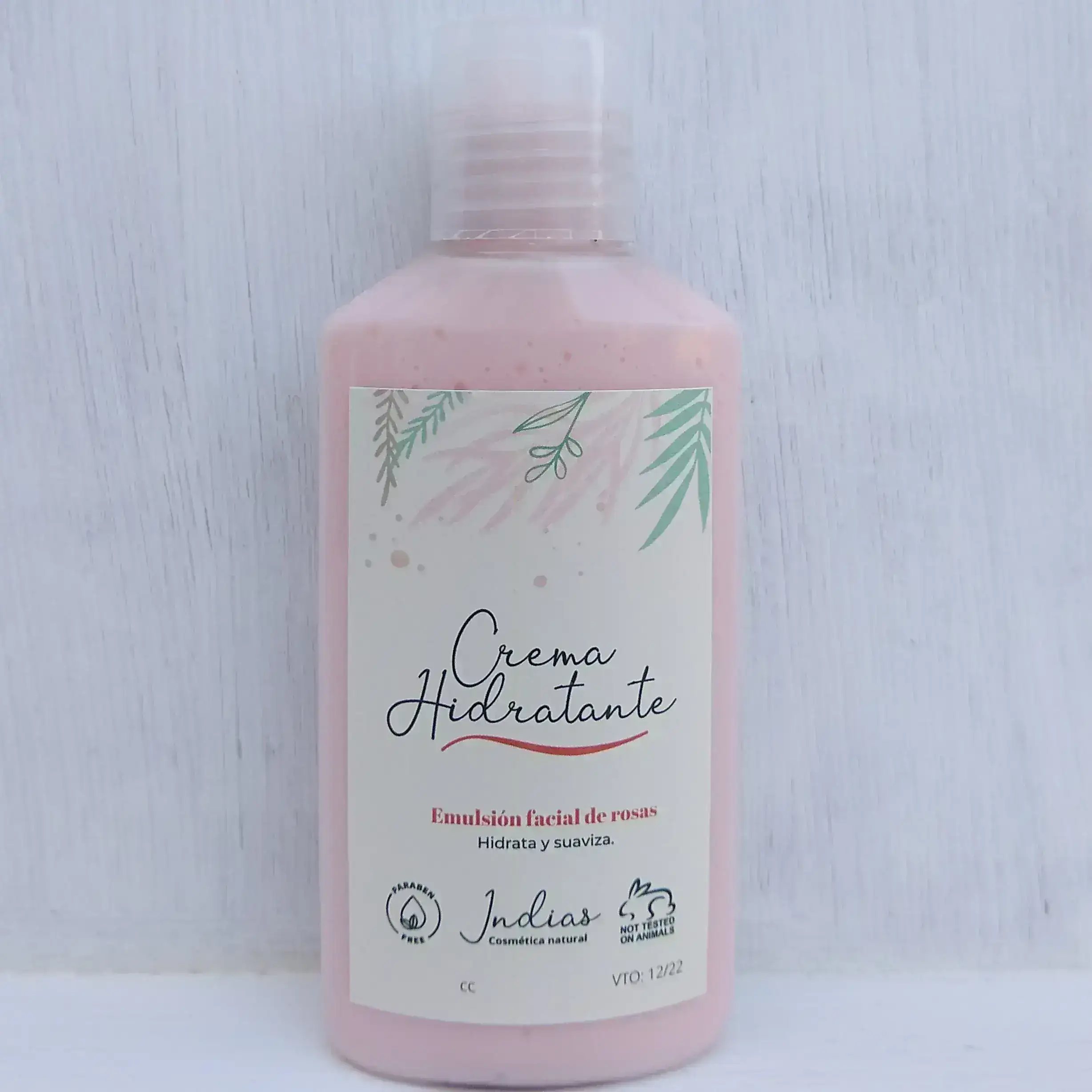 Emulsión hidratante Rosas