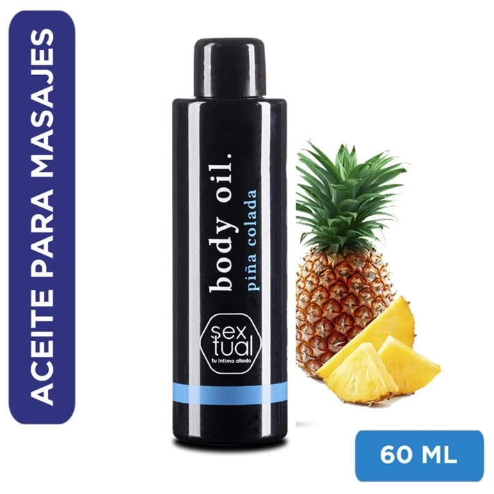 Aceite corporal sabor piña colada 60ml