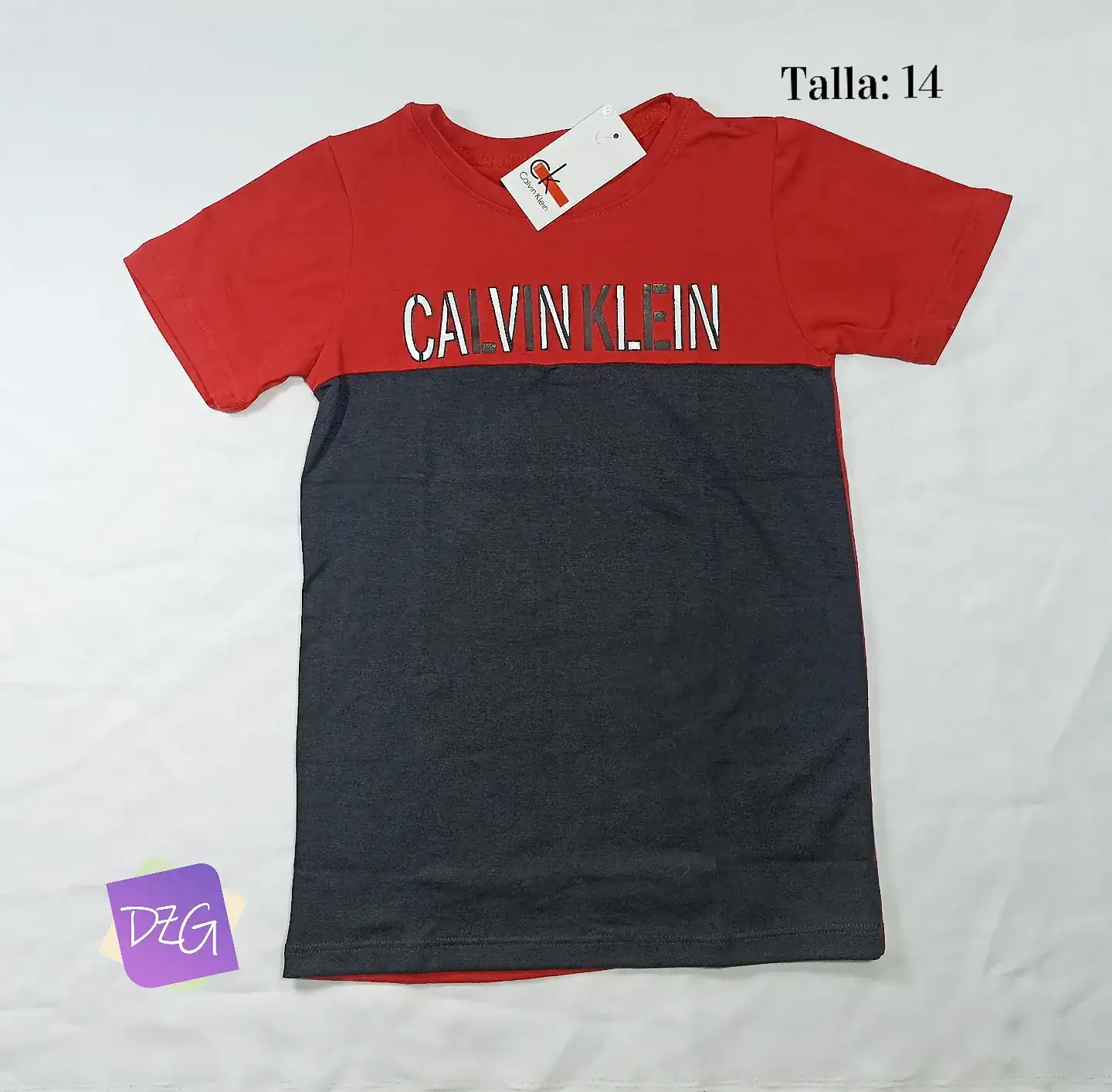 Talla 14: camiseta juvenil masculina de marca