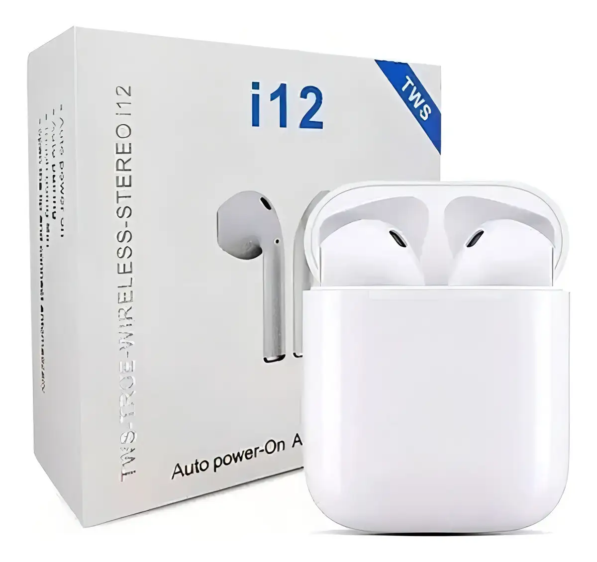 Auriculares In-Ear Bluetooth i12 TWS