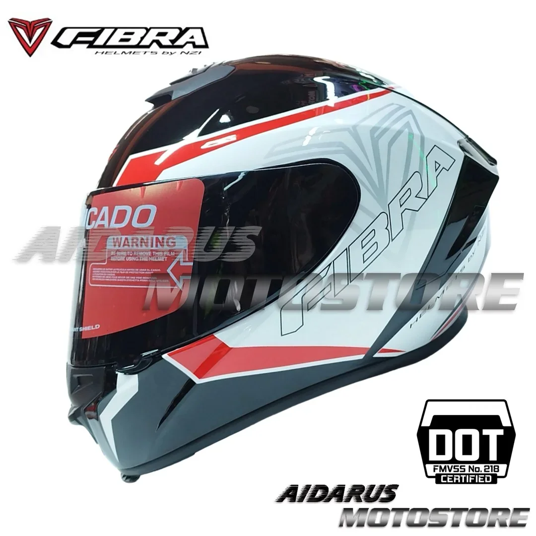 CASCO FIBRA MODELO GIGA DISEÑO BRILLO