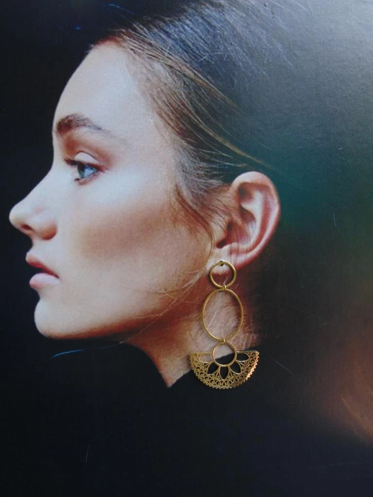ARETE ACERO DOR MAXI LARGOS CIRCULO ABANICOS 2