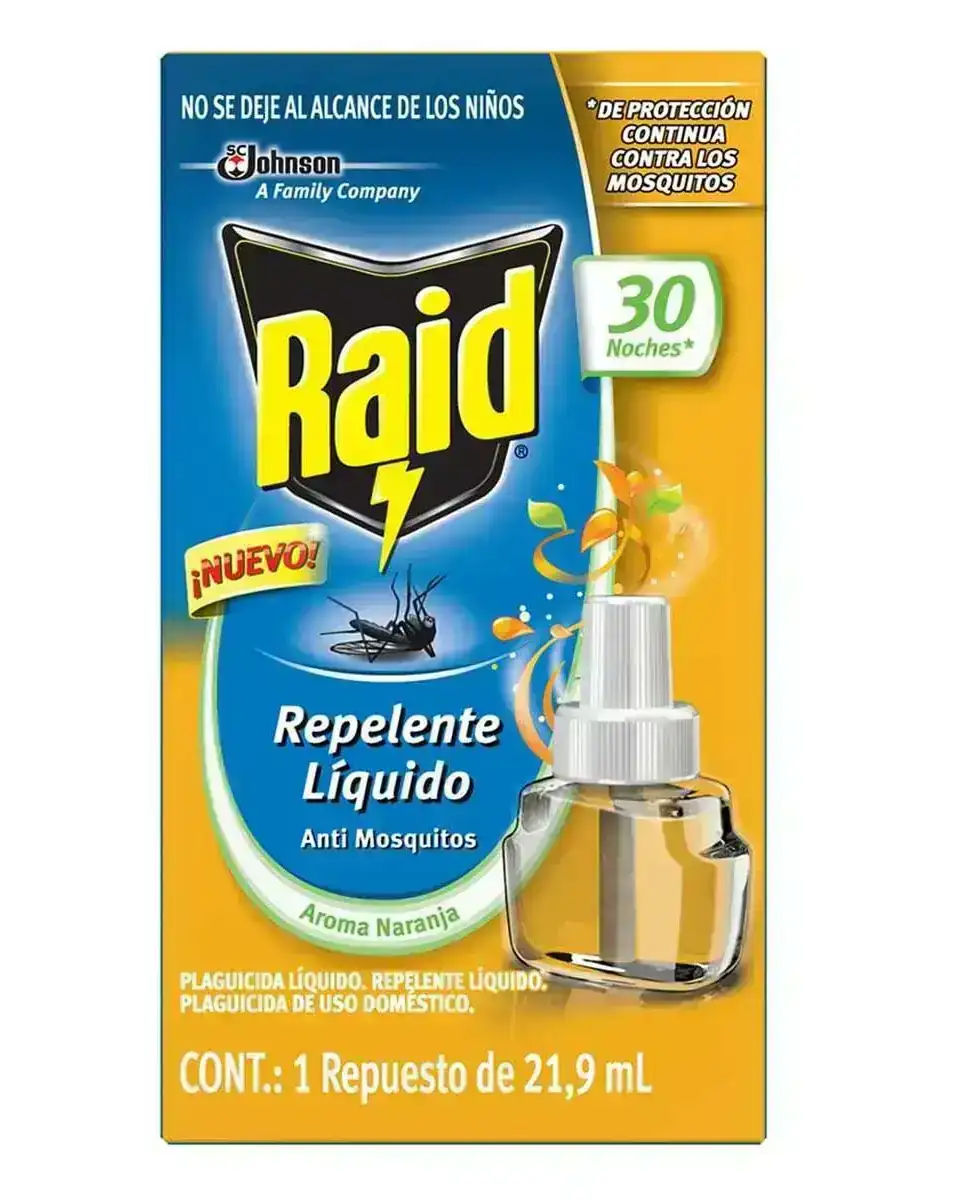 Raid Repuesto líquido para aparato Eléctrico 