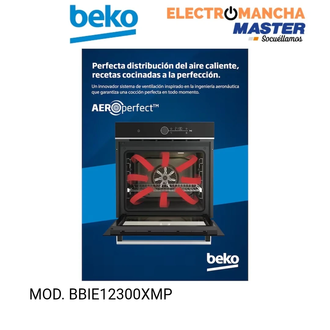 HORNO BEKO BBIE12300XMP MULTIF. PIROLITICO A INOX 6