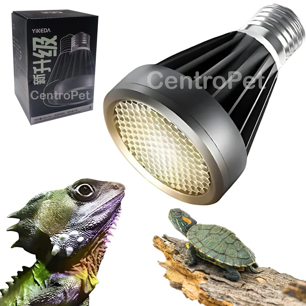 Foco Uva + Uvb E27 para Reptiles Exoticos Pc-6.4w