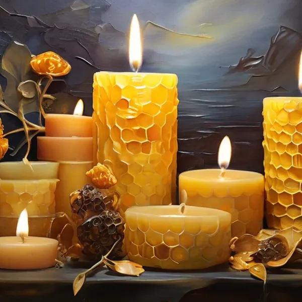 VELAS DE MIEL
