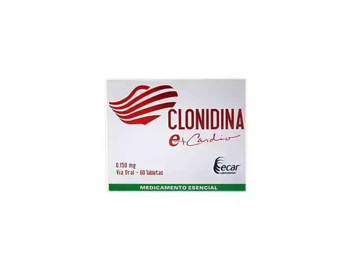 CLONIDINA X 60 TBL ECAR