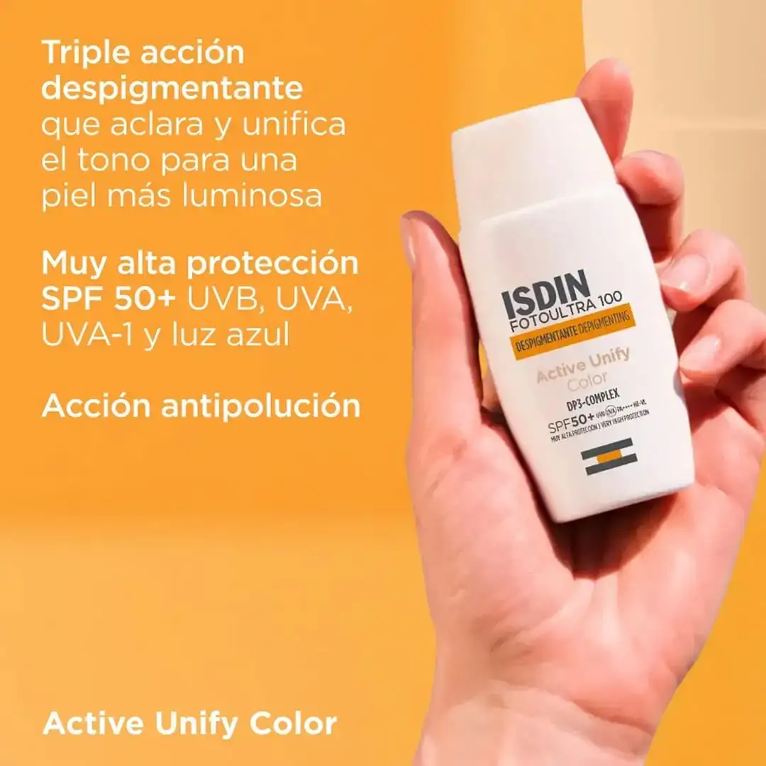 Isdin Fotoultra 100 Active Unify Color SPF50+ 50 ml 2