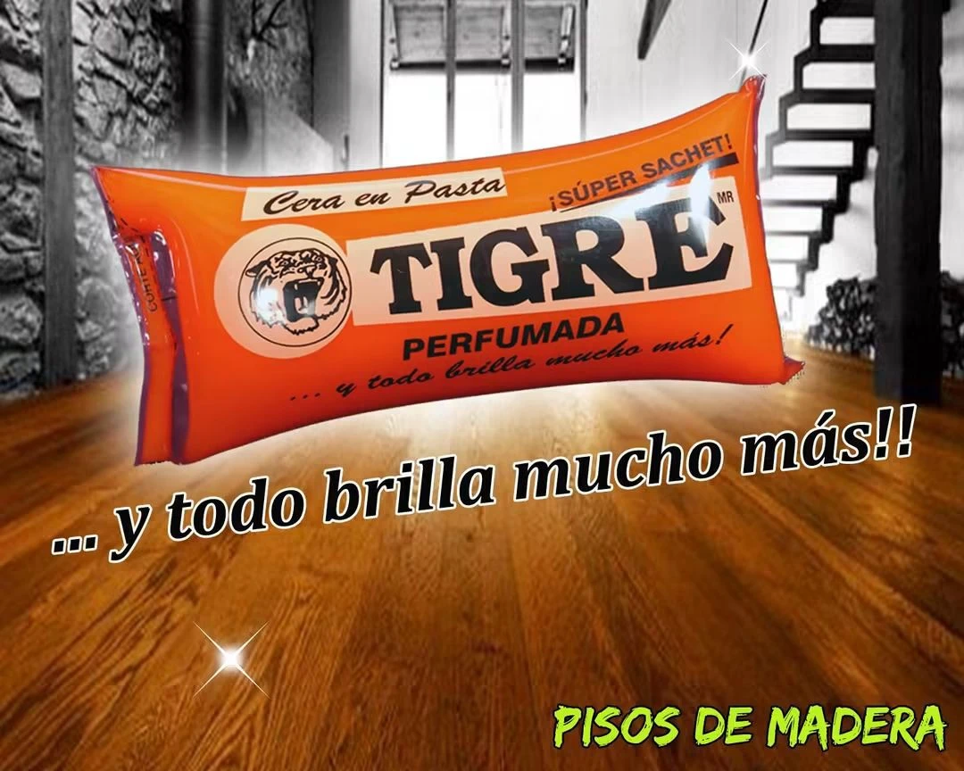 CERA DE MADERA TIGRE 500ML